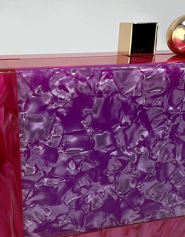 Izoa - Brooke Marble Clutch