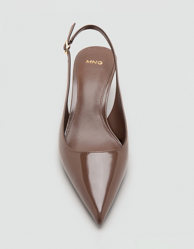 M.N.G - Kitten Heel Pointed Shoes