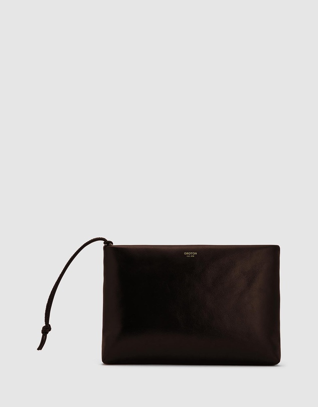 Oroton - Marais Crackle Wristlet Pouch