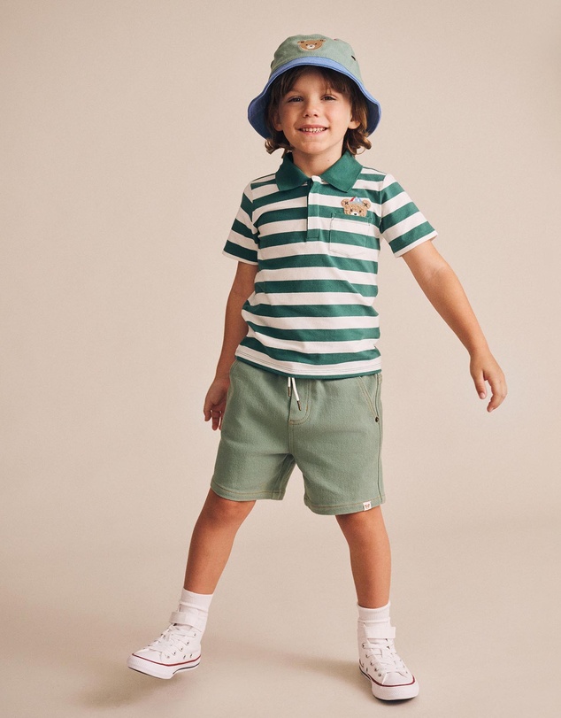 Huxbaby - Denim Huxbear Shorts - Babies-Kids