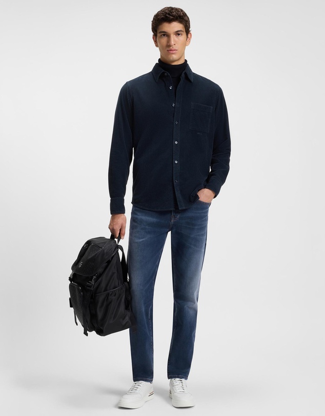 BOSS - Maine Regular-Fit Jeans in Soft-Motion Denim