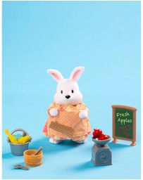 Lil Woodzeez - The Hoppingood Rabbits Miniature Animal Figurine Set