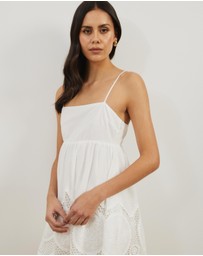 Atmos&Here - Cora Embroidered Mini Dress