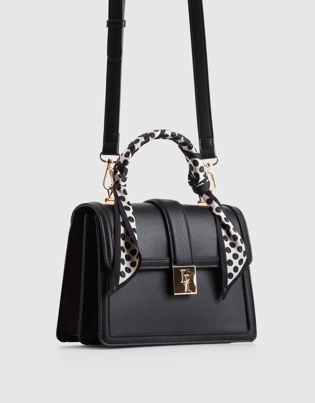 Laura Jones - Scarf Top Handle Bag