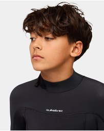 Quiksilver - Boys 8 to 16 3/2 Bedsess Back Zip Wetsuits
