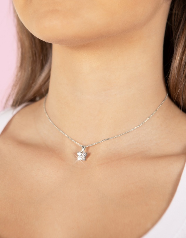 Mestige Kids - Little Flutter Necklace - Silver Plated