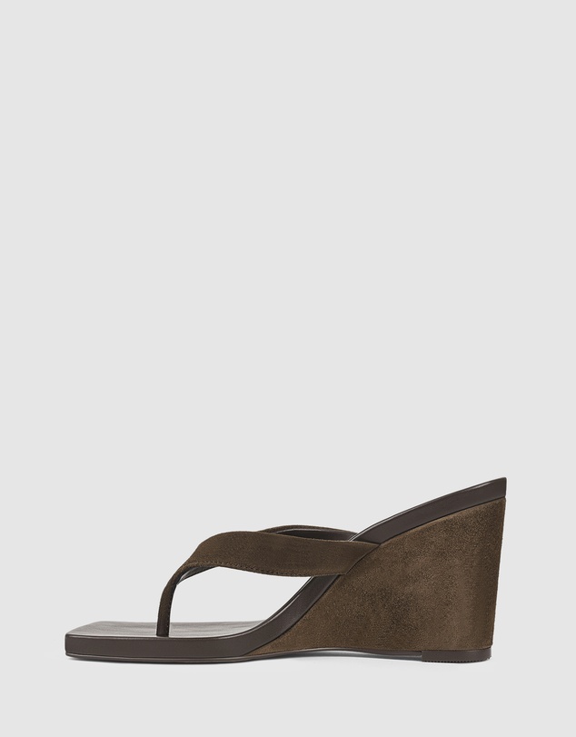 Siren - Melrose Thong Wedges