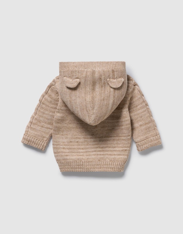 Wilson & Frenchy - Organic Knitted Cable Jacket - Babies
