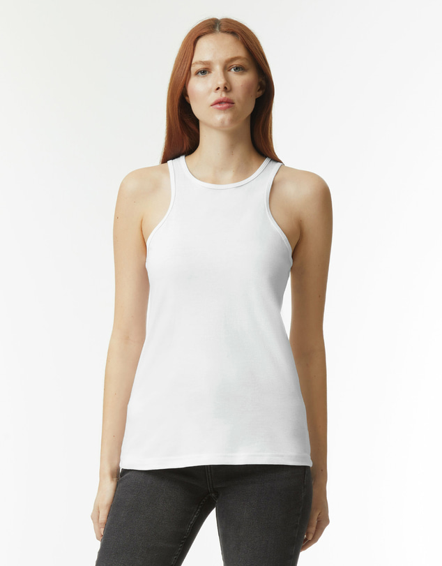 American Apparel - Women's Racerneck CVC Tank