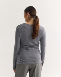 Oxford - Lucy Fine Wool Knit Top