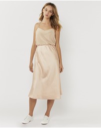 Everly Collective - Find Your Again Slip Skirt