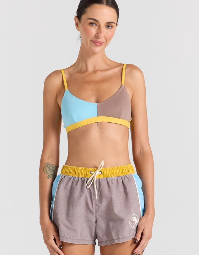Poolside Paradiso - Honolulu Surf Short - Coco