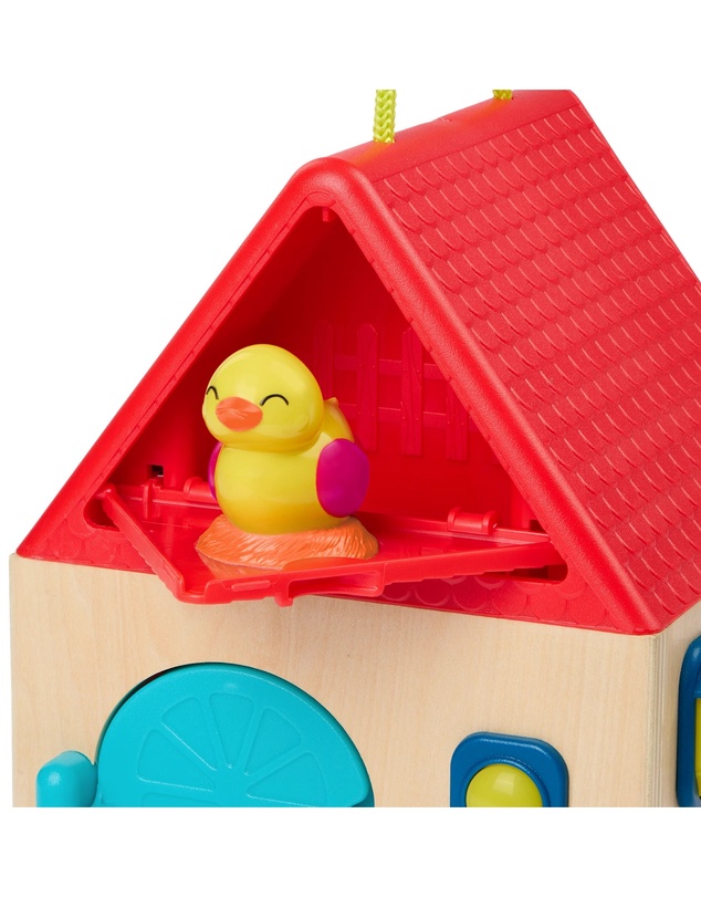 B. Toys - B. Wooden Locks & Latches House
