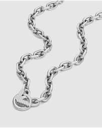 Emporio Armani - Emporio Armani Silver-Tone Necklace