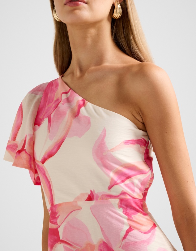 Forever New - Mattea One Shoulder Midi Dress