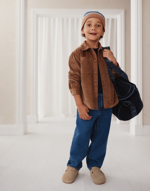Country Road - Organically Grown Cotton Cord Shacket