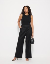 Commonry - Pull On Pleat Front Pant