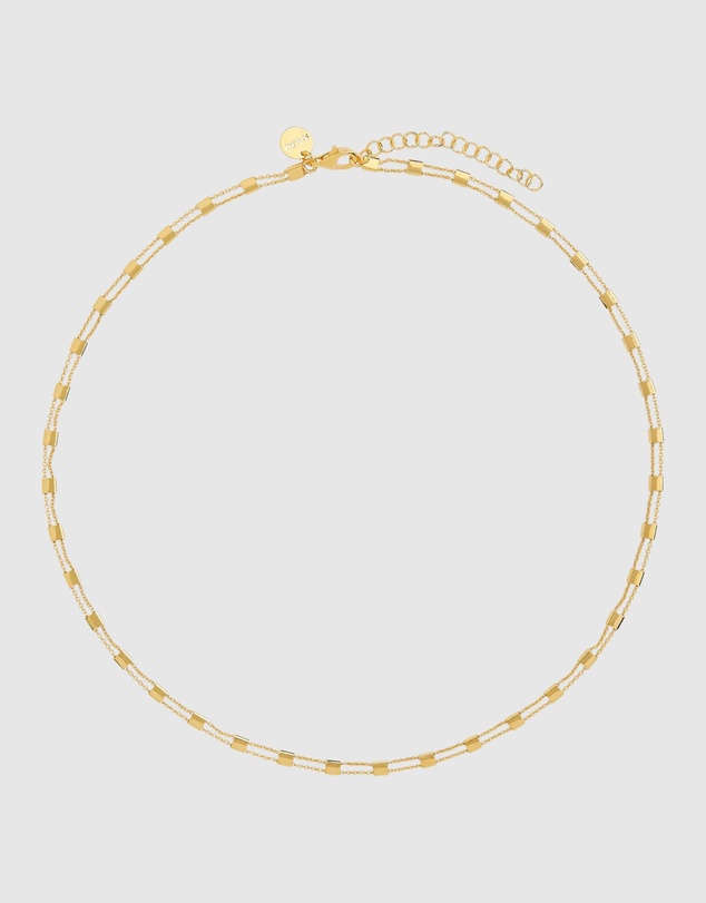 Najo - Summer Veil Yellow Gold Necklace