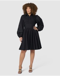 Sunday In The City - Vivian Broderie Mini Dress