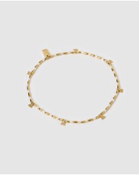 Arms Of Eve - Natalia Gold Anklet - Vanilla