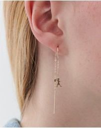 Karen Walker - Runaway Girl Thread Earrings