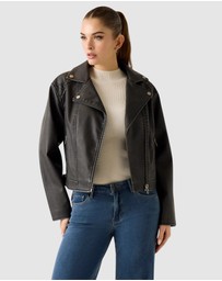 GUESS - Nada Vintage Biker Jacket