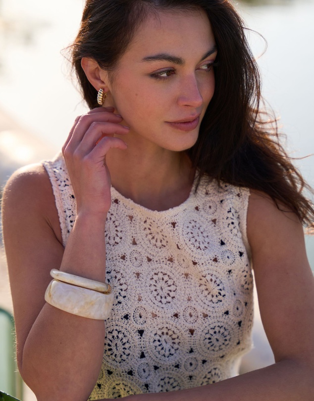 UNE PIECE - Crochet Midi Dress