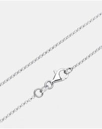 Kuzzoi - ICONIC EXCLUSIVE - Necklace Compass Anchor Medallion 925 Sterling Silver