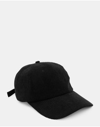 Morgan & Taylor - Corey Cord Cap in Black
