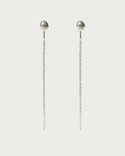 PDPAOLA - Lyra Silver Earrings