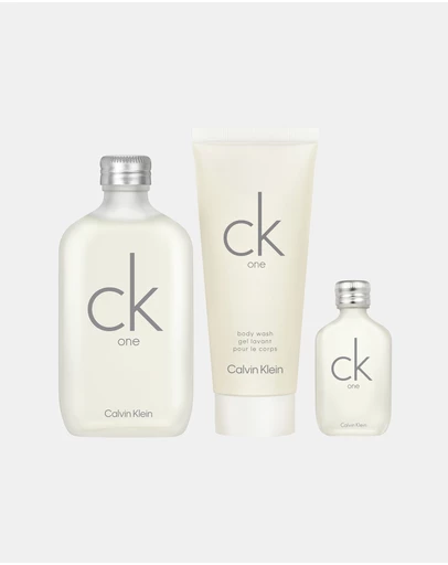Calvin Klein - Calvin Klein Ck One Eau De Toilette And Shower Gel Unisex Trio Gift Set