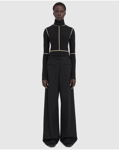 MM6 Maison Margiela - Four Pocket Wide Leg Pants