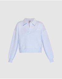 Sweaty Betty - Elevated Collared Sweatshirt