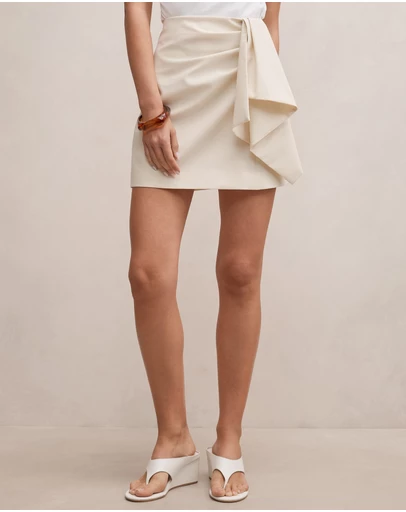 Forever New - Lexi Drape Mini Skirt