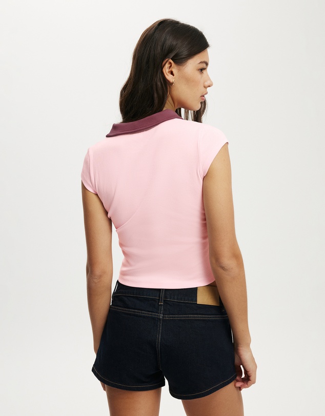 Cotton On - Alice Deep V Polo