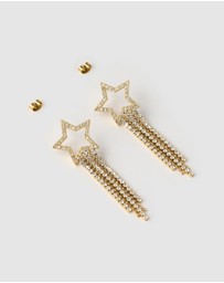 Arms Of Eve - Starburst Gold Earrings