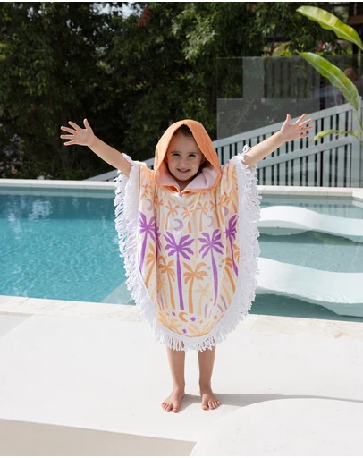 Bambury - Luna Tree Kids Shaped Beach Poncho