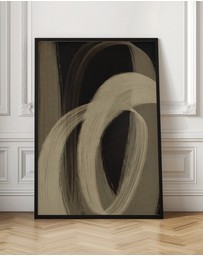 Olive et Oriel - Wildstrokes No3 by Treechild Art Print