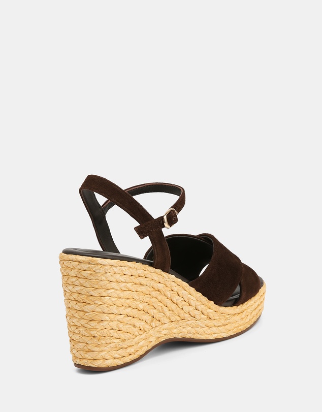Wittner - West Suede Leather Espardrille Wedge Sandals