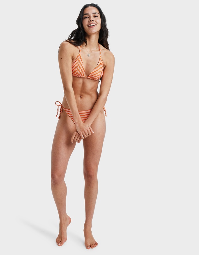 Roxy - Womens Moana Stripe Bikini Top