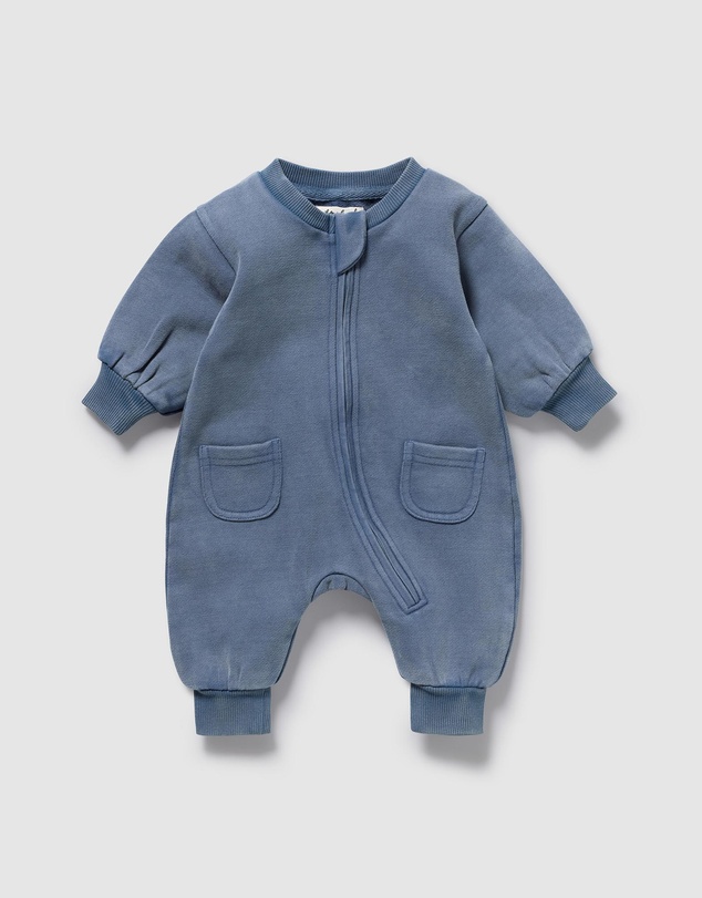Wilson & Frenchy - Organic Terry Growsuit - Babies