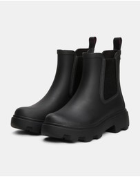 Tommy Hilfiger - Rubber Flag Cleated Rainboots - Women's