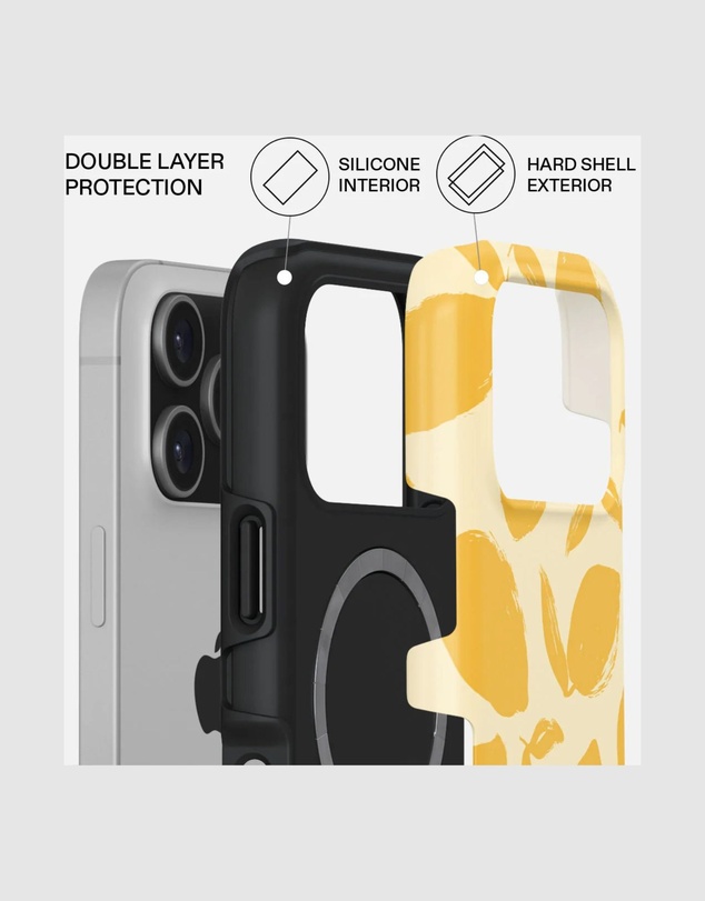 Burga - Burga iPhone 17 Pro Tough Magsafe Case Lemon Tart