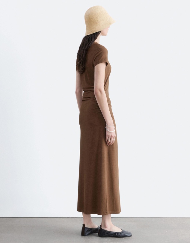 & Other Stories - Pique Jersey Midi Dress