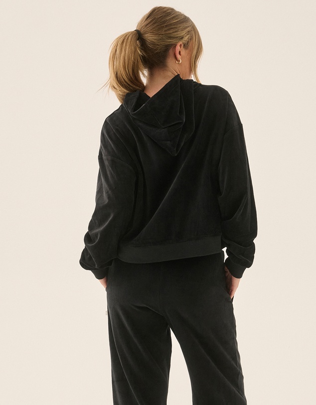 Araminta James - AJ Velour Hoodie