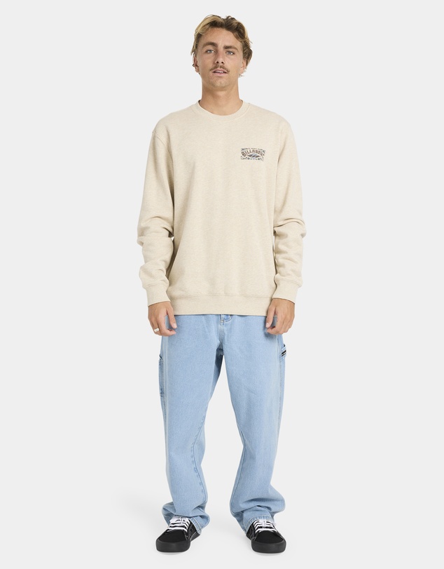 Billabong - Mens Short Sands Crew Neck Fleece Top