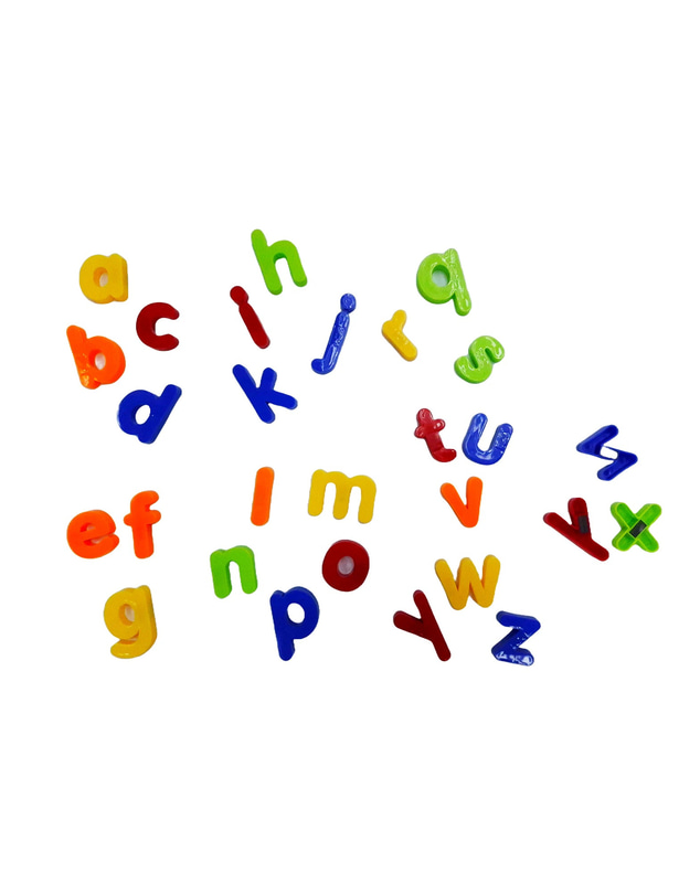 Bright Child - Magnetic Lower Case Letter Tub