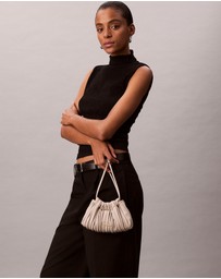 Calvin Klein - Mini Plissé Chain Crossbody Bag