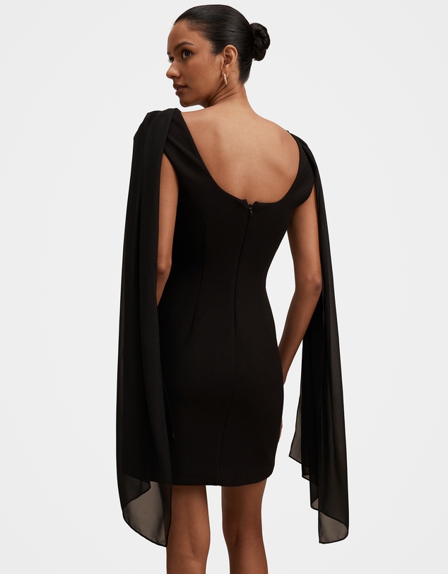 Forever New Petite - Bowie Petite With Shawl Mini Dress