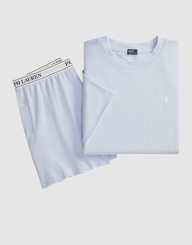 Polo Ralph Lauren - Club Terry Cotton Tee & Boxer Short Pyjama Set